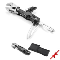 Vreckový nôž na náradie MULTITOOL KNIFE 9v1 V POUZDRI