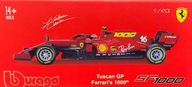 PRILBA F1 FERRARI SF1000 Toskánska Leclerc BBurago 1:43