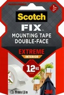 Scotch-Fix Obojstranná montážna páska super pevná vnútorná 19 mm x 1,8 m