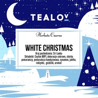 TEALOV čierny čaj WHITE VIANOCE 100g