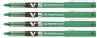 PILOT V5 Hi-Tecpoint ZELENÁ SET