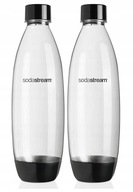 Sada fliaš SodaStream Fuse sýtič, čierna, 1L Dlhá doba spotreby