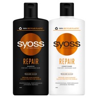 Syoss Repair Shampoo Conditioner pre suché vlasy