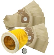 FILTER 10x SÁČKY DO VYSÁVAČA KARCHER WD 3.200 MV3