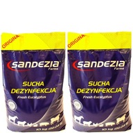 Suchá dezinfekcia Sandezia 2x 10kg vírusy baktérie