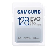 Karta Samsung 128GB SDXC EVO Plus 130MB/s V30 U3