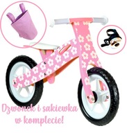 BALANCE BIKE DREVENÁ PRELIŽKA! DETSKÝ JAZDEC