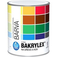 BAKRYLEX farba plac zabaw zabawek POŁYSK 0,7 BIAŁA