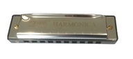 KG H1004 C Strieborná ústna harmonika