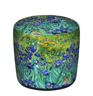 Puffe Bertoni 36 GR - Irises - 36x36 cm