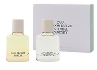 a634 DÁMSKY PARFÉM ZARA BLOOM BREEZE + KVETOVÁ SERENITY 2x30 ML nový