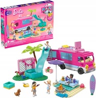 Barbie Mega Bloks Set Dream Camper Set 580 dielikov HPN80