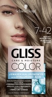 Schwarzkopf Gliss Color Farbiaci krém č.7-42