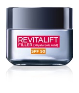 Denný hydratačný krém na tvár Loreal Revitalift Filler s SPF 50