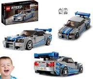 LEGO NISSAN GTR RÝCHLO A ZBESILO PAUL WALKER 2023