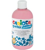 TEMPERA školská farba 500 ml ružová CARIOCA