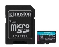 MicroSD karta Kingston 512 GB Canvas Go Plus 170/90