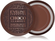 Eveline Choco Glamour Intenzívne regeneračná maska ​​na pery na noc