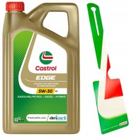 Motorový olej Castrol Edge 5W-30 C3 5L + servisný štítok