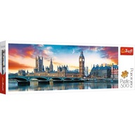 Puzzle 500 dielikov Big Ben a Westminsterský palác, Lo