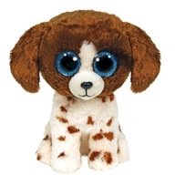 TY 36249 BEANIE BOOS 15 CM BIELO-HNEDÉ DOG MUDDLES