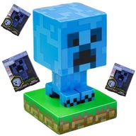 LAMPA MINECRAFT CREEPER 3D NABITÁ LICENCIA