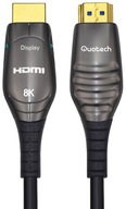 HDMI 2.1 optický kábel HDMI AOC, 8K QUOTECH 10m