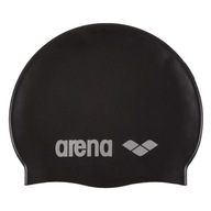 Plavecká čiapka Arena CLASSIC SILICONE Black Silver