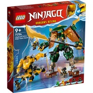 Lego Ninjago 71794 Lloyd a Arinov ninja mech tím