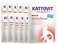 Kattovit Feline Diet Niere Renal Hovädzie mäso 12x85g