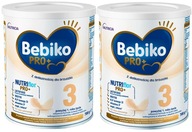 Bebiko PRO+ 3 Následné mlieko nad 1 rok 2x700g