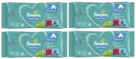 PAMPERS FRESH CLEAN VLHČENÉ Utierky 4x52 ks