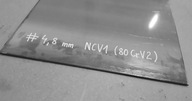 Oceľ NCV1 /80CrV2/1.2235, rozmer #4,8x150x500 mm