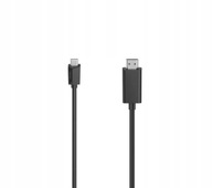 Odolný rýchly adaptérový kábel HDMI na USB-C 4K čierny 1,5M PREMIUM