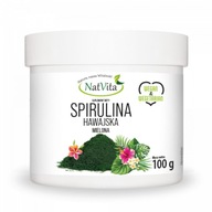 Spirulina Havajská riasa mletá 100g NatVita