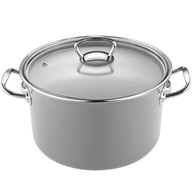 Hrniec smaltovaný PRIMARIO ENAMEL GREY 18CM 3L