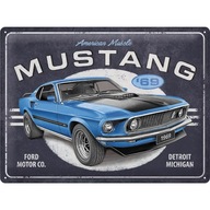 Nostalgický umelecký plagát 30x40 Ford Mustang – 1969 M