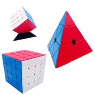 4x4 kocka + SET Pyramída, ORIGINÁL SKLO