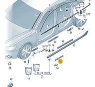 Ochranná fólia laku na Audi A6 C7 2011-2018