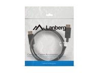 DISPLAYPORT KÁBEL M/M 19 PIN V1.2 1M 4K LANBERG