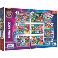 Puzzle Paw Patrol 10v1 Happy Dogs' Day Puzzle Najnovšie Trefl 96002