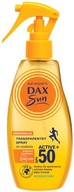 SPREJ SPF 50 200 ML DAX SUN Ľahké nemastné zloženie Výťažok z jazmínu