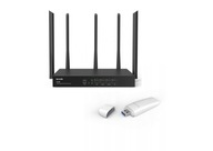 Set wifi router W20 + USB sieťová karta Tenda