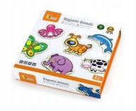 Drevené magnety na chladničku Magnetic Animals