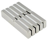 Silná doska Neodymium magnet 25x10x5 - 10 kusov / neodymia magnety /