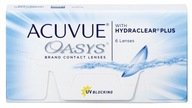 Šošovky Acuvue Oasys Hydraclear 6 ks výkon -4,25