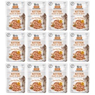 Brit Care Cat Fillet Gravy mačiatko pikantné lososové puzdro 12x85g