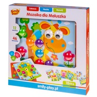 Smily MOZAIKA pre batoľatá Puzzle na cvičenie rúk