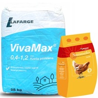 POTRAVINÁRSKA LIMETKA 25KG + VITAMÍNY VAJCIA 2KG