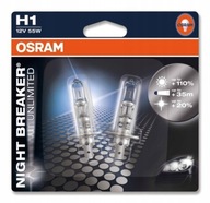 H1 55W OSRAM Night Breaker Unlimited - bister 2 ks